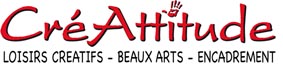 LOGO LOISIRS CREATIFS BEAUX ARTS ENCADREMENT Creatitude Copie web